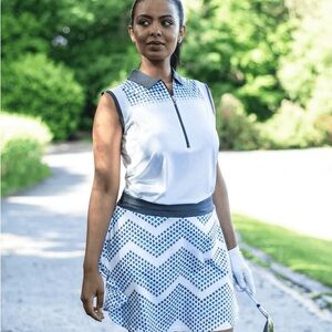 Callaway Skort Geo‎ Flounce Chevron Size XXL Golf Tennis Pickleball